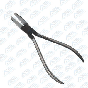 Alicates de ajuste de marco de brazos de anteojos, alicates de marco de anteojos, nariz plana, mandíbula de nailon, herramienta de mano óptica, reparación de Anteojos - Product Image 5