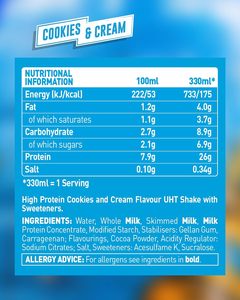 Batido de Proteína Gre-nade con Sabor a Galletas y Crema, 8 x 330 ml - Product Image 6