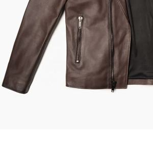 Chaquetas Personalizadas para Hombre de Secado Rápido, Último Diseño, Material Suave, Chaqueta de Cuero Genuino de la Mejor Calidad para Hombre - Product Image 5