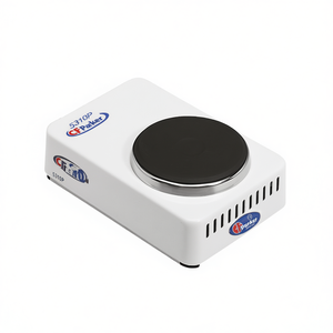 Table de cuisson électrique 1 zone CF Parker blanche 450W, plaque chauffante modèle 5310P avec zone de cuisson PFO10PB 11.5x17x6cm - Product Image 2