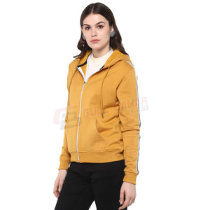 Abrigo de Invierno con Capucha de Manga Larga para Mujer, Alta Calidad, Nuevo, Estilo Casual, Logotipo Frontal Personalizado, Temporada de Otoño, Tela de Lona - Product Image 3