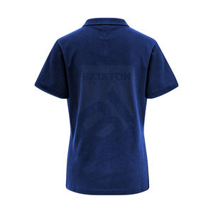 T-shirts à manches courtes à la mode pour femmes personnalisés respirants pour polos solide anti-rides anti-boulochage style décontracté OEM - Product Image 2