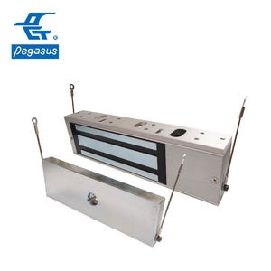 Single <b>Door</b> 1200Lbs Single <b>Door</b> Magnetic <b>Lock</b> With <b>Safety</b> Strap - Product Image 2