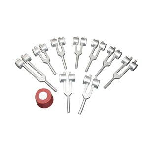 Juego de tenedores de ajuste de acero inoxidable, chacra Sacred Solfeggio, 9 Uds. - Product Image 6