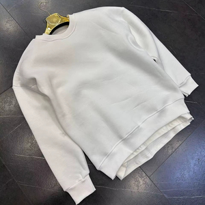 Sudadera Casual para Hombre, Cuello Redondo, Manga Larga, Antiarrugas, Antiencogimiento, Felpa de Algodón, Estilo Lavado Ácido, Otoño - Product Image 1