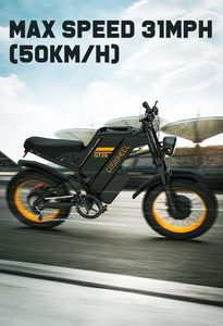 Bici elettrica da cross per ragazzi e adulti, Ebike fuoristrada 48V/60V con motore 1500W 2000W, batterie doppie 25Ah 40Ah, 28 40mph - Product Image 5