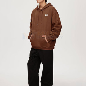 Nouveauté en vente chaude, sweats à capuche surdimensionnés pour hommes, basiques en coton mélangé, style unique, respirants, sweats à capuche surdimensionnés dans le meilleur matériau - Product Image 4