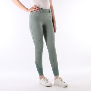Pantalones de Equitación de Alta Calidad con Elasticidad en 4 Direcciones, Leggings, Jodhpurs, Pantalones Ecuestres Hechos con Tela Técnica con Sensación Suave - Product Image 1