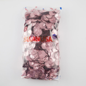 รูเล็กตรงกลางเล็กเลื่อมรูปร่างพิเศษสีเมทัลลิก - Product Image 1