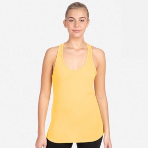 Camisetas sin mangas personalizadas para mujer Slim Fit Racerback Yoga Workout Tank Top - Product Image 5