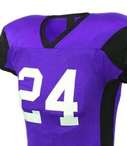 Uniforme de Fútbol Americano para Hombre, Material Ligero y Duradero con Logotipo/Color Personalizado, Mangas Cortas Transpirables, Precio Económico, Gran Venta - Product Image 3