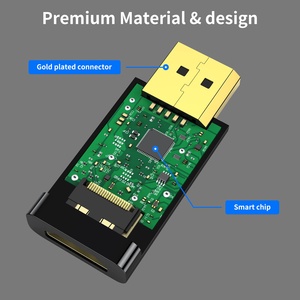 SIPU 1080P 4K desde Puerto DP macho a conector adaptador de puerto compatible con <span class=keywords><strong>HDMI</strong></span> para pantalla de ordenador - Product Image 4