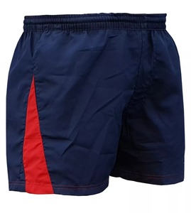 Pantalones cortos deportivos para piscina de agua, novedad de verano para hombre, venta al por mayor, pantalones cortos informales con forro de malla, patrón sólido, teñido liso - Product Image 6