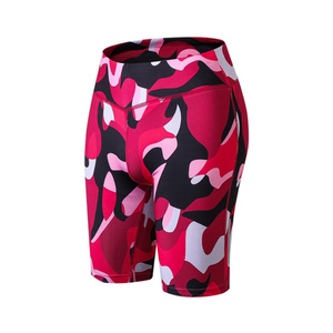 2022 Lady Custom Logo Running Shorts High <b>Waist</b> Polyester Mesh Lining Wholesale Stock Plus Size Sportswear <b>Jeans</b> Fabric Washed - Product Image 1