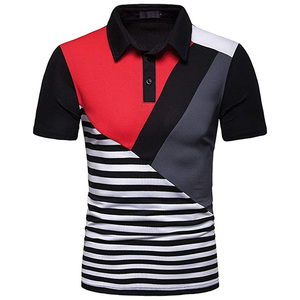 เสื้อโปโลผู้ชายสีพื้น ผ้าฝ้าย 100% กันยับ ระบายอากาศ แห้งเร็ว แขนสั้น สกรีนโลโก้ได้ตามต้องการ สำหรับเล่นกอล์ฟ ดีไซน์ทันสมัย - Product Image 2