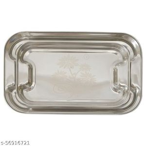 Bandeja ovalada de metal creativa con bandeja de servicio de color dorado Chapado en latón liso y bandeja decorativa para accesorios de hogar y cocina - Product Image 6