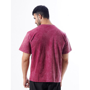 Nhà Máy Made Giá Thấp Người Đàn Ông T-Shirt Chất Lượng Hàng Đầu Người Đàn Ông T-Shirt OEM Dịch Vụ Mới Nhất Thiết Kế 100% Cotton Người Đàn Ông T-Shirt - Product Image 4