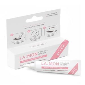 LAMON Daily Lash Black <b>Liquid</b> Glue Alcohol <b>Latex</b> Free Eyelash Extensions Made Korea Easy Apply Strong Adhesion 5-Day - Product Image 2
