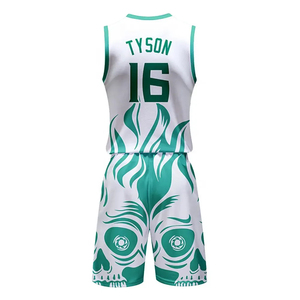 Offre Spéciale jeunes adultes uniformes de sport de basket-ball personnalisés surdimensionné sublimé hommes maillot de basket-ball ensembles courts grande taille - Product Image 3