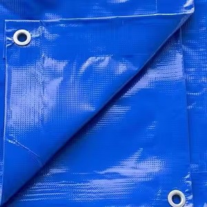Bâches en PVC bleu résistant couverture de bâche imperméable camions voitures utilisation industrielle tissé Style uni revêtement utilisation doublure couverture de tente - Product Image 1