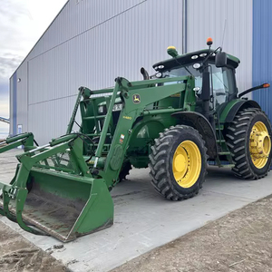 Tractores agrícolas John Deere 7230R usados, máquinas agrícolas confiables en venta - Product Image 1