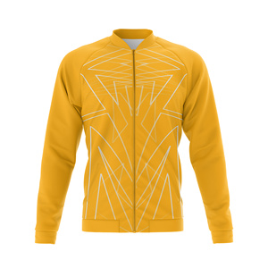 Veste de sport en polyester à fermeture éclair intégrale |   Chaud, respirant, séchage rapide |   Tailles Homme Femme Jeunesse |   Veste d'entraînement - Product Image 4