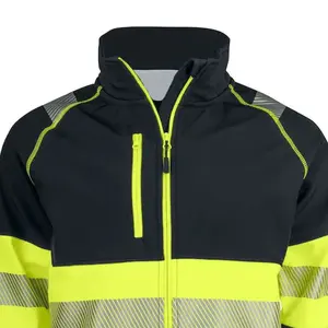 2023 vestes de sécurité d'hiver réfléchissantes de haute qualité vestes réfléchissantes imperméables respirantes poches multiples pour la construction OEM - Product Image 5