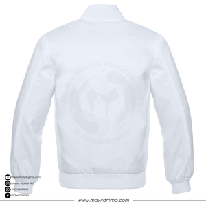 Blouson Bomber en Satin pour Homme avec Logo Personnalisé, Motif Camouflage, Design Patchwork sur le Devant, Imperméable, Vente en Gros, Service OEM - Product Image 4