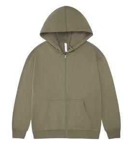 Vente en gros sur mesure pulls à fermeture éclair en coton imprimé de haute qualité pour hommes sweats à capuche à fermeture éclair bricolage personnalisation OEM - Product Image 3