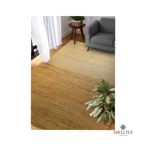 Superventas de alta calidad, alfombra rectangular moderna de yute trenzada, lavable, duradera para uso doméstico, sala de estar, dormitorio, puerta exterior, buena - Product Image 6