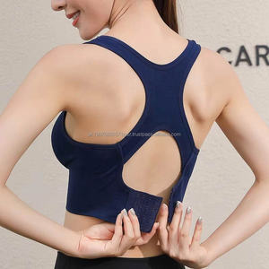 Sujetador Deportivo Elástico para Gimnasio, Running, Entrenamiento, Fitness, Yoga, con Espalda Abierta para Mujer - Product Image 6