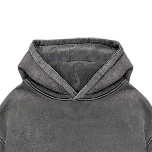 Sweat à capuche taille normale fabricant pakistanais pour hommes industrie tendance produit service OEM prix bon marché sweat à capuche thermique - Product Image 3