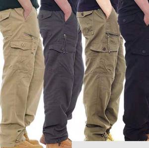 Pantalon Cargo Tactique pour Homme Pantalon de Travail Léger avec Poches Multifonctionnelles pour la Randonnée - Product Image 4