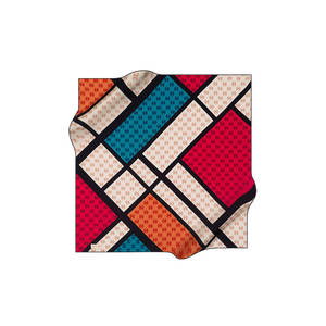 Luxury Designer Digital Print Satin <b>Silk</b> Square <b>Scarf</b> 90x90 - Product Image 1