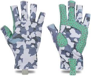 Gants de sports de plein air résistants aux rayures vente en gros gants de pêche pakistanais à vendre gants de pêche sublimés personnalisés - Product Image 5