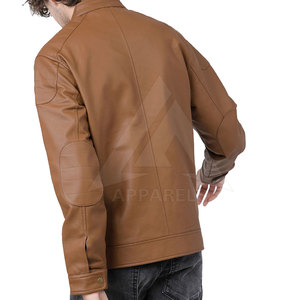 Chaqueta de Cuero Genuino para Hombre de la Mejor Calidad 2025 - Impermeable, Reversible, Ecológica, Colores Personalizados, Precio al por Mayor - Product Image 2