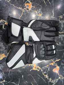 ถุงมือมอเตอร์ไซค์หนังแบบสั่งตัดสำหรับผู้ชาย พร้อมหน้าจอสัมผัส สำหรับกีฬากลางแจ้งและการขับขี่ระยะไกล - Product Image 4