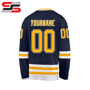 Uniformes de hockey sur glace à sublimation OEM à bas prix Maillot de hockey réversible pour jeunes - Product Image 2