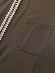 Premium Emirati Thobe Forêt De Luxe Kandura Traditionnel Arabe Porter Élégant Hommes Jubba Doux et Respirant Tenue Islamique Moderne - Product Image 6