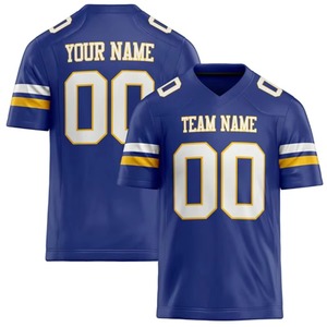 Uniforme de Fútbol Americano para Jóvenes, Escolares y Universitarios, al por Mayor, 180GSM, Poliéster, Ropa Deportiva Ligera - Product Image 5