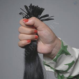 Extensions de cheveux vierges indiennes Remy de qualité supérieure, pointes plates, vente chaude, formation, double trame - Product Image 3