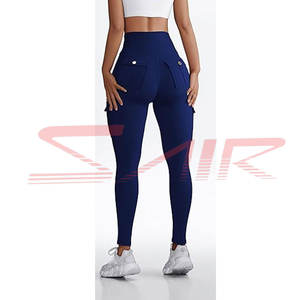 Vêtements de fitness de taille adulte, leggings pour femmes de dernier style à la mode à bas prix, leggings froissés pour femmes, meilleures ventes - Product Image 3