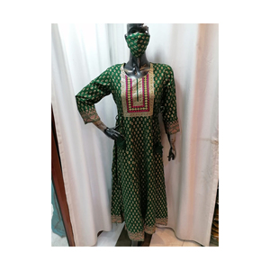 Punjab spécial Punjabi fantaisie brodé costumes Style dames fantaisie femmes lourd non cousu costume matériaux pour femmes femmes fantaisie - Product Image 6