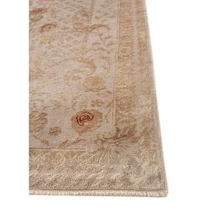 Tapis rectangulaire en laine et soie noué à la main, motif floral et abstrait Aurora Gold Pae-6156 pour la maison, le salon, la chambre, le couloir - Product Image 4