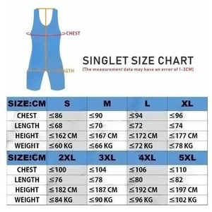 Combinaison de lutte unisexe personnalisée OEM, impression par transfert thermique, tissu extensible en spandex/polyester, 220g, léger et respirant pour - Product Image 6