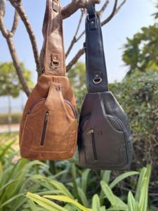 Best Seller New Arrival Stylish Unisex Genuine Leather Shoulder <b>Travel</b> <b>Bag</b> <b>Handbag</b> Multi Uses Money <b>Bag</b> Stylish Useful <b>Bags</b> - Product Image 6