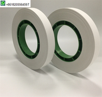 Ruban adhésif en papier laminé 20mm de large rouleau blanc pour reliures de devises emballage et emballage d'argent