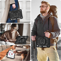 Funda Antigolpes para Tablet con Soporte Giratorio de 360° y Porta Lápiz para iPad A16 11.ª Gen. 11 Pulgadas 2025 iPad 10.ª Gen. 10.9 Pulgadas 2022