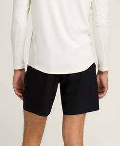 Pantalones cortos deportivos personalizados informales de poliéster para tenis para hombre, de secado rápido, ecológicos, teñidos lisos, para gimnasio, atléticos, con cordón, para Fitness y correr - Product Image 6