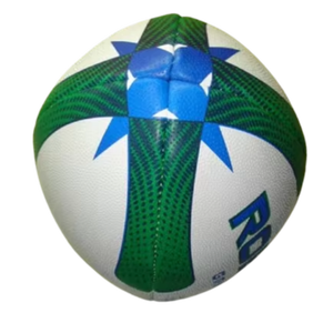 ลูกบอลรักบี้คุณภาพพรีเมี่ยมแข็งแรงขนาด5ดีไซน์ล่าสุดทำจากยางแข็งแรงพร้อมที่จับ - Product Image 1